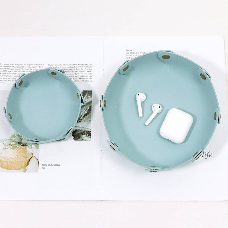 Snap-on folding circular storage 4