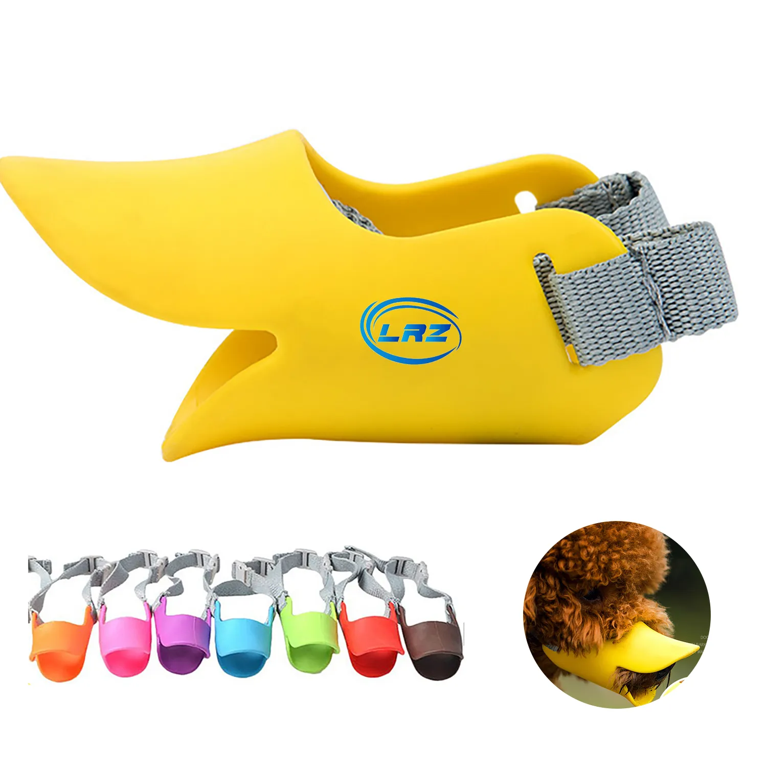 Anti Bite Duck Shape Dog Mouth Covers(S) 2