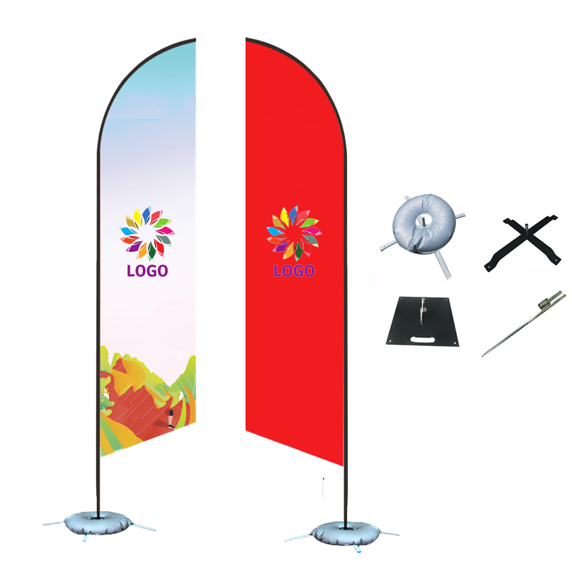 Custom Beach Flags 1