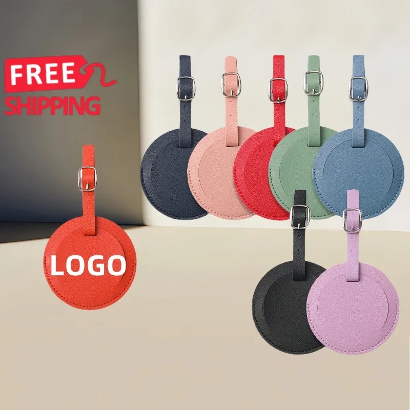 Wholesale Vegan Leather Luggage Tags 5