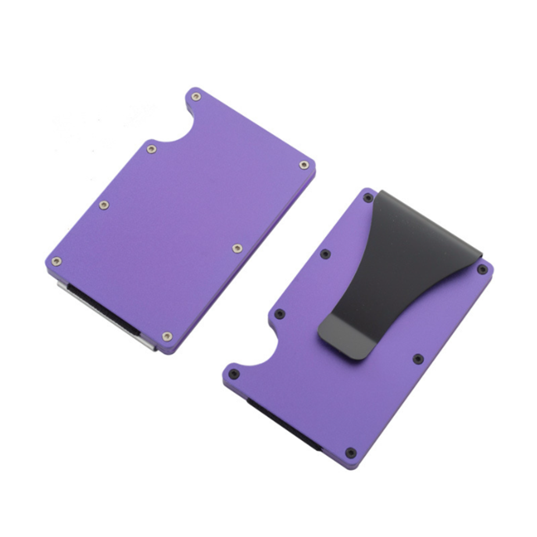 RFID Men Slim Metal Clip Wallet 1