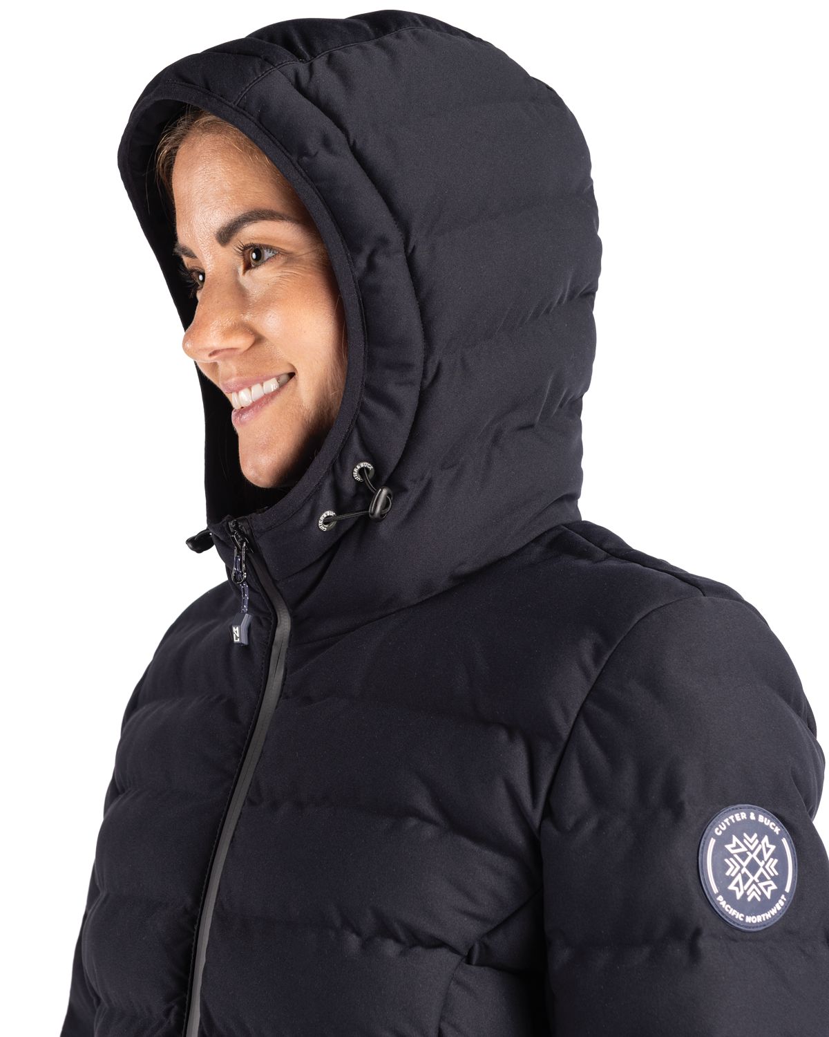 Mission Ridge Repreve Eco Insulated Womens Long Puffer Jacket