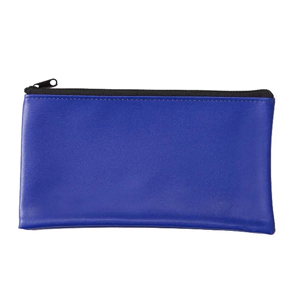 Zipper PU Leather Bank Deposit Bag 6