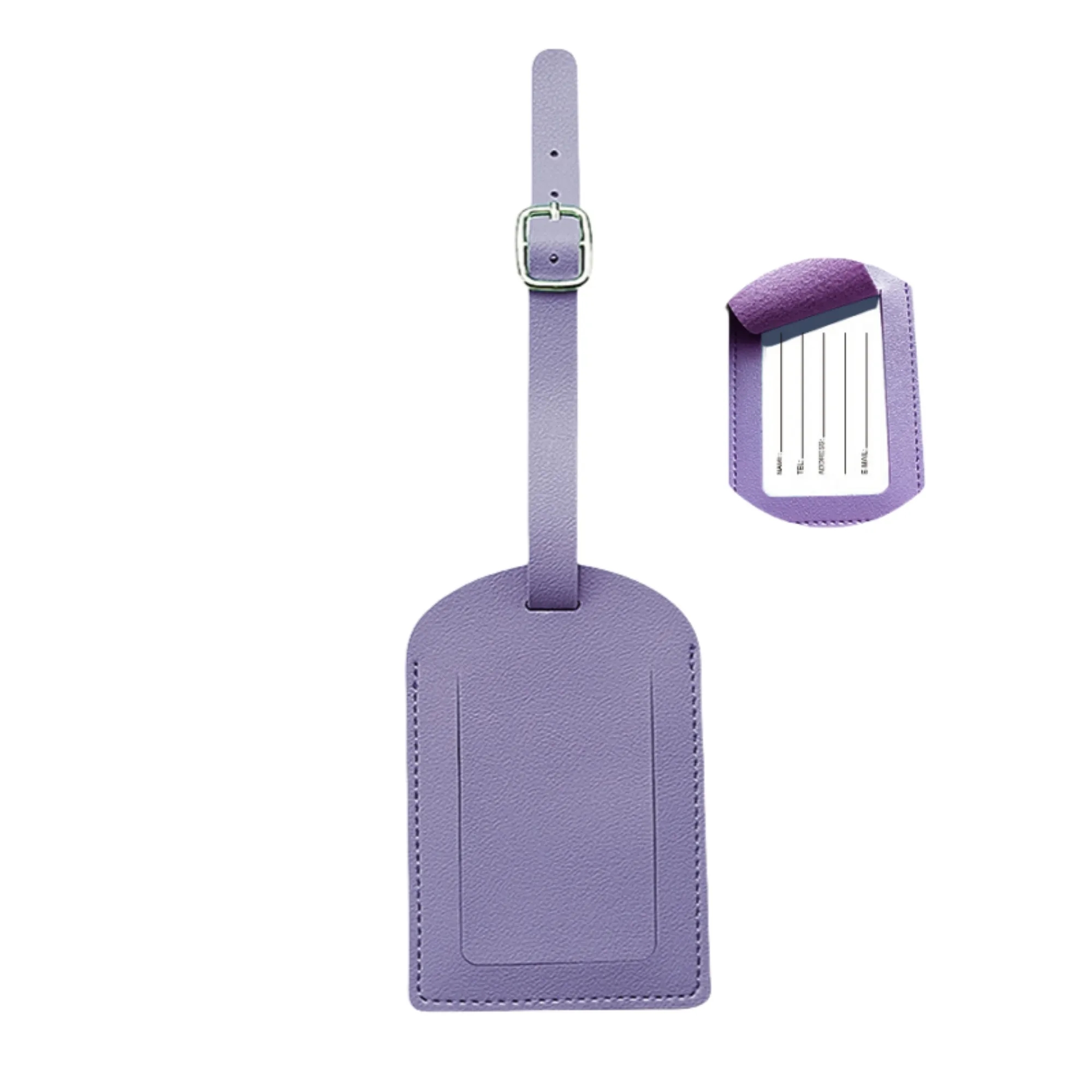 Dual Flip Multifunctional Thickened PU Luggage Tag 18