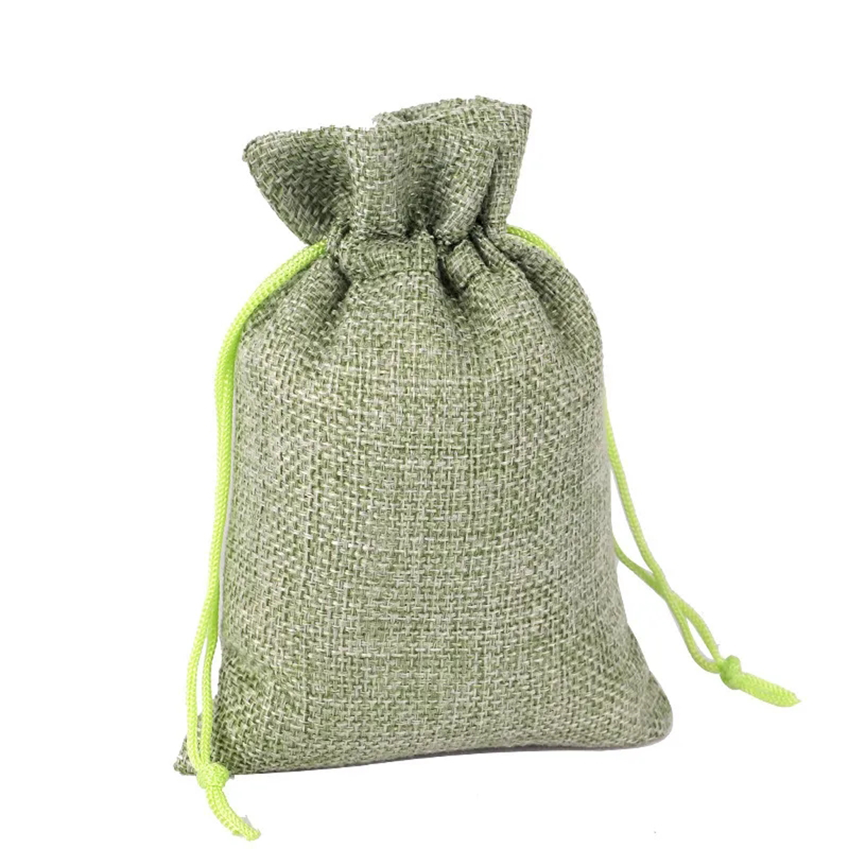Reusable Jute Drawstring Bag for Party Gifts 19