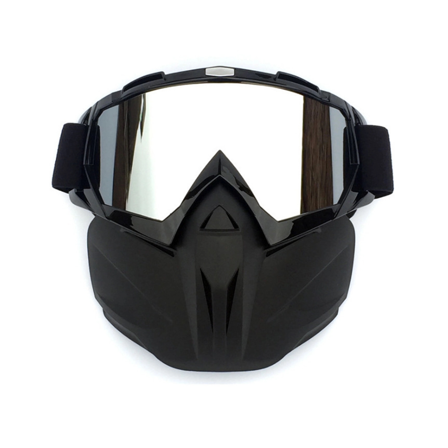 Motorcycle Helmet Riding Goggles Glasses With  Face Mask 2