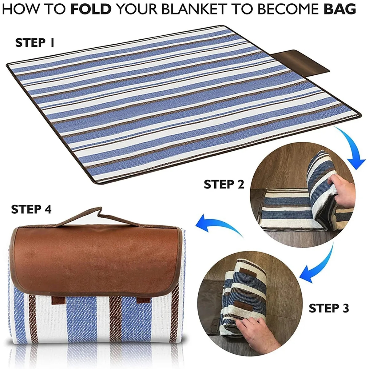 Foldable Picnic Blankets for Outdoor Beach 3