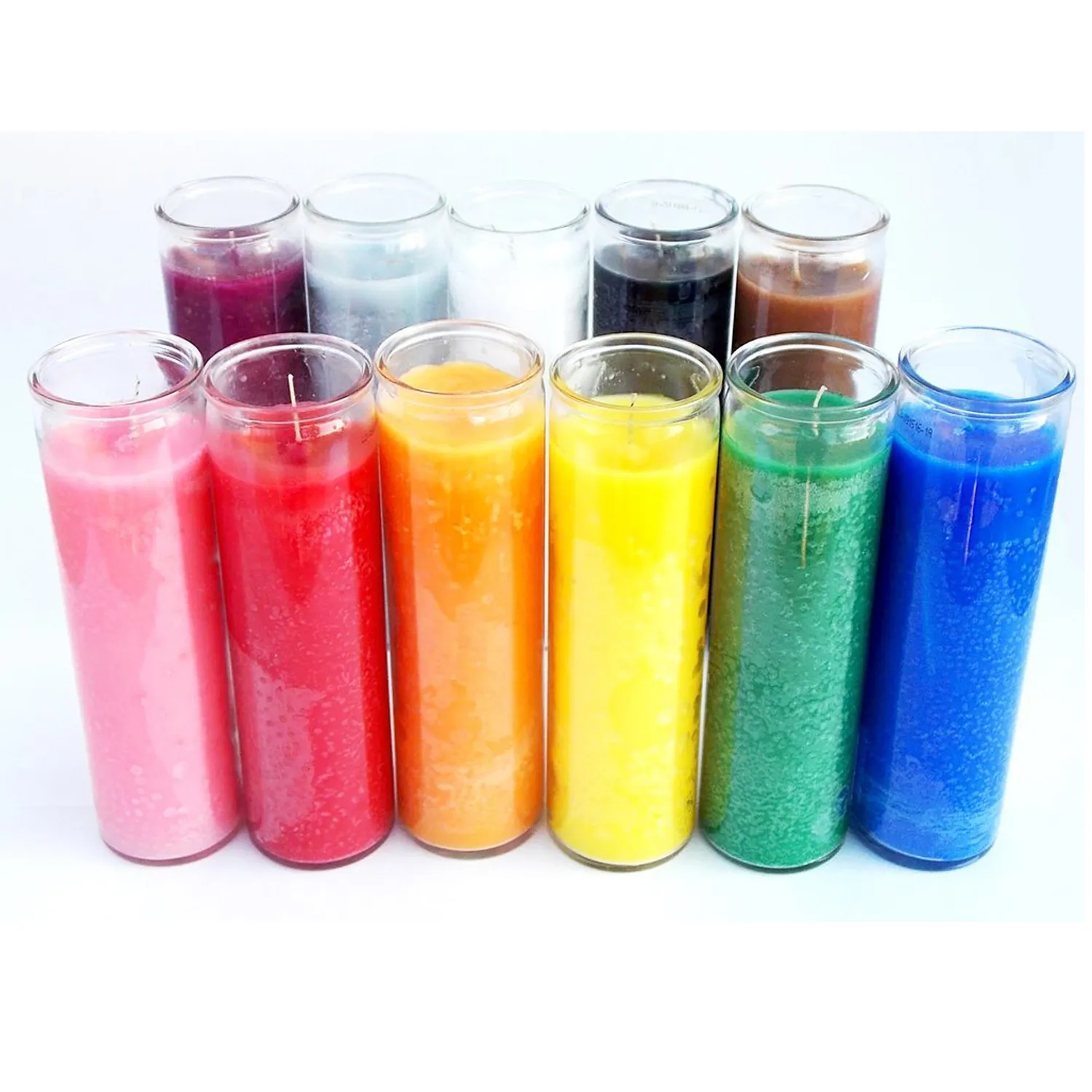 15 oz. Ice Pattern Religious Candle 3