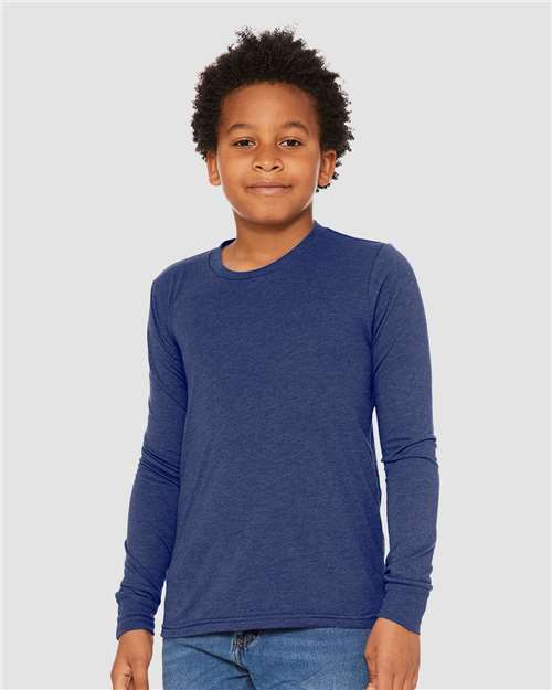 Youth Triblend Long Sleeve Tee - 3513Y 10