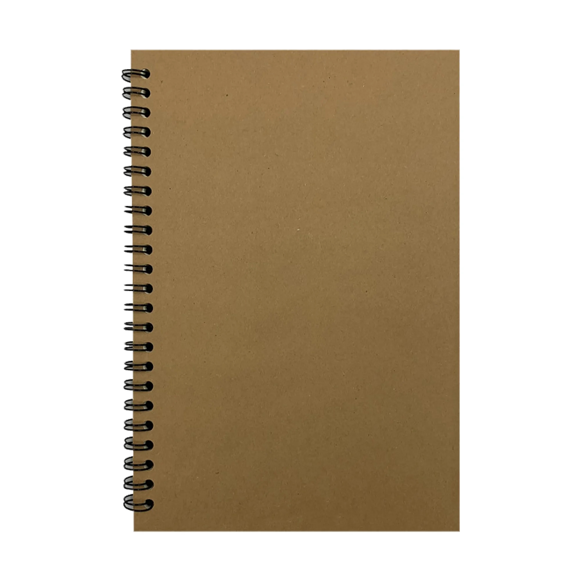 Kraft Paper Spiral Journal with Dual Page Format 12