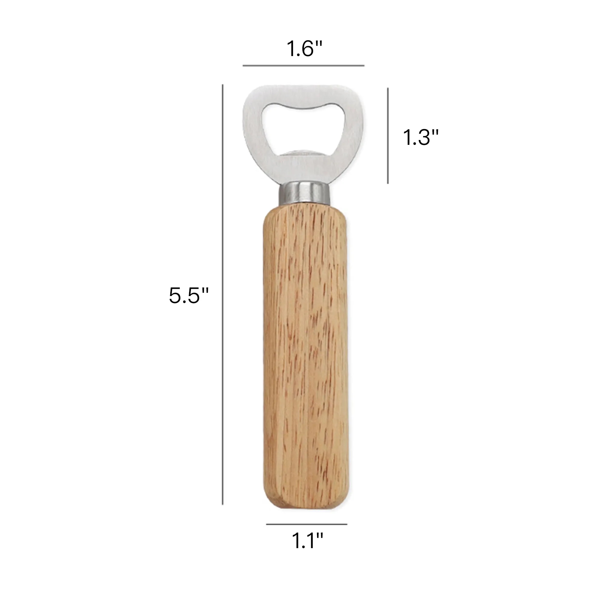 Wooden Handheld Bottle Opener 3