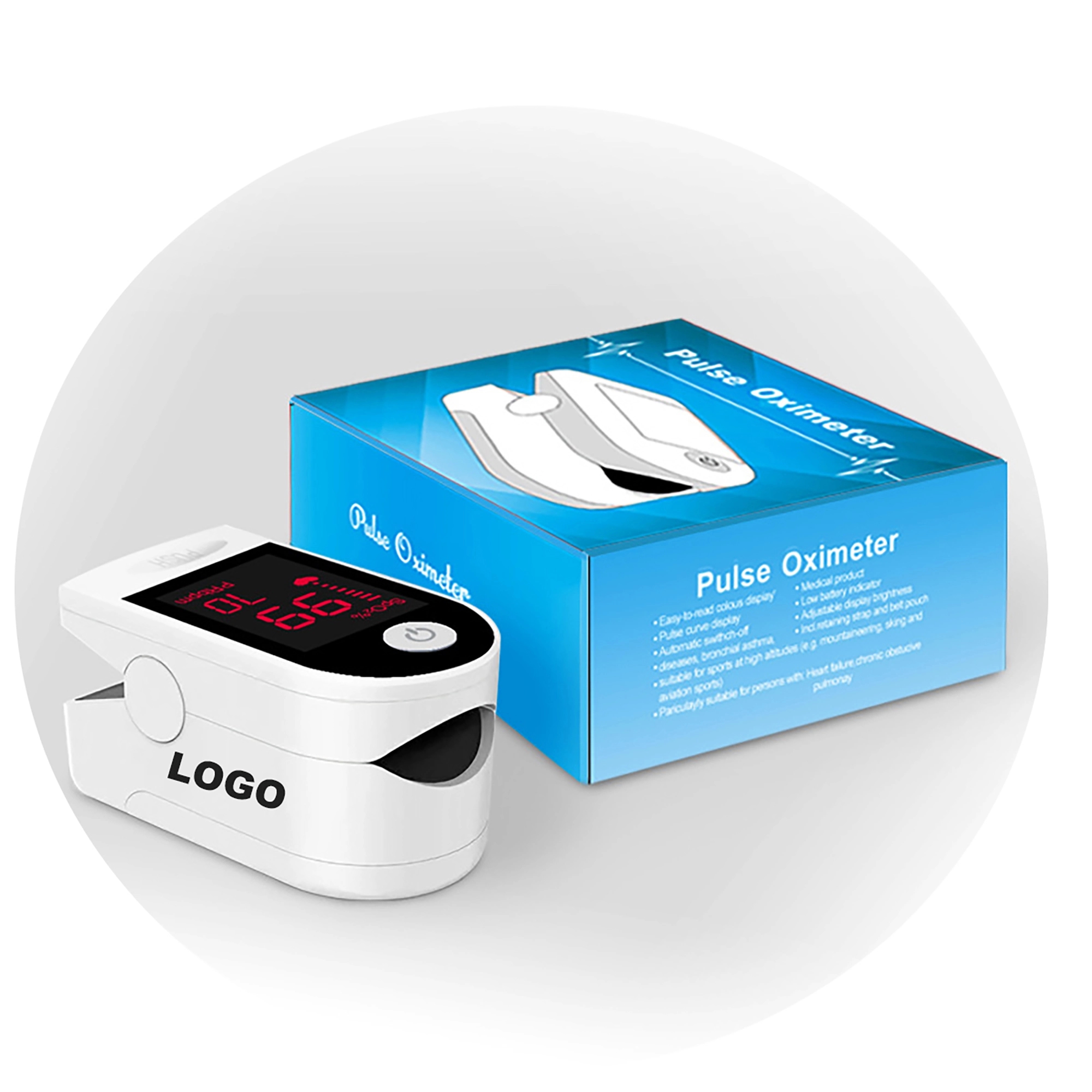 LED Pulse Fingertip Oximeter 5