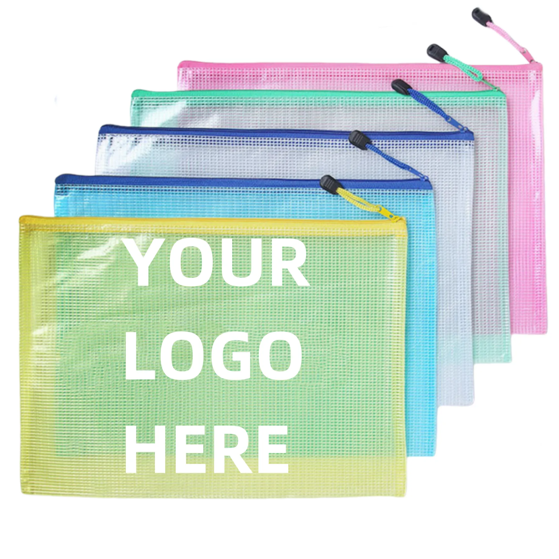 A4 Waterproof Zip File Bag 2