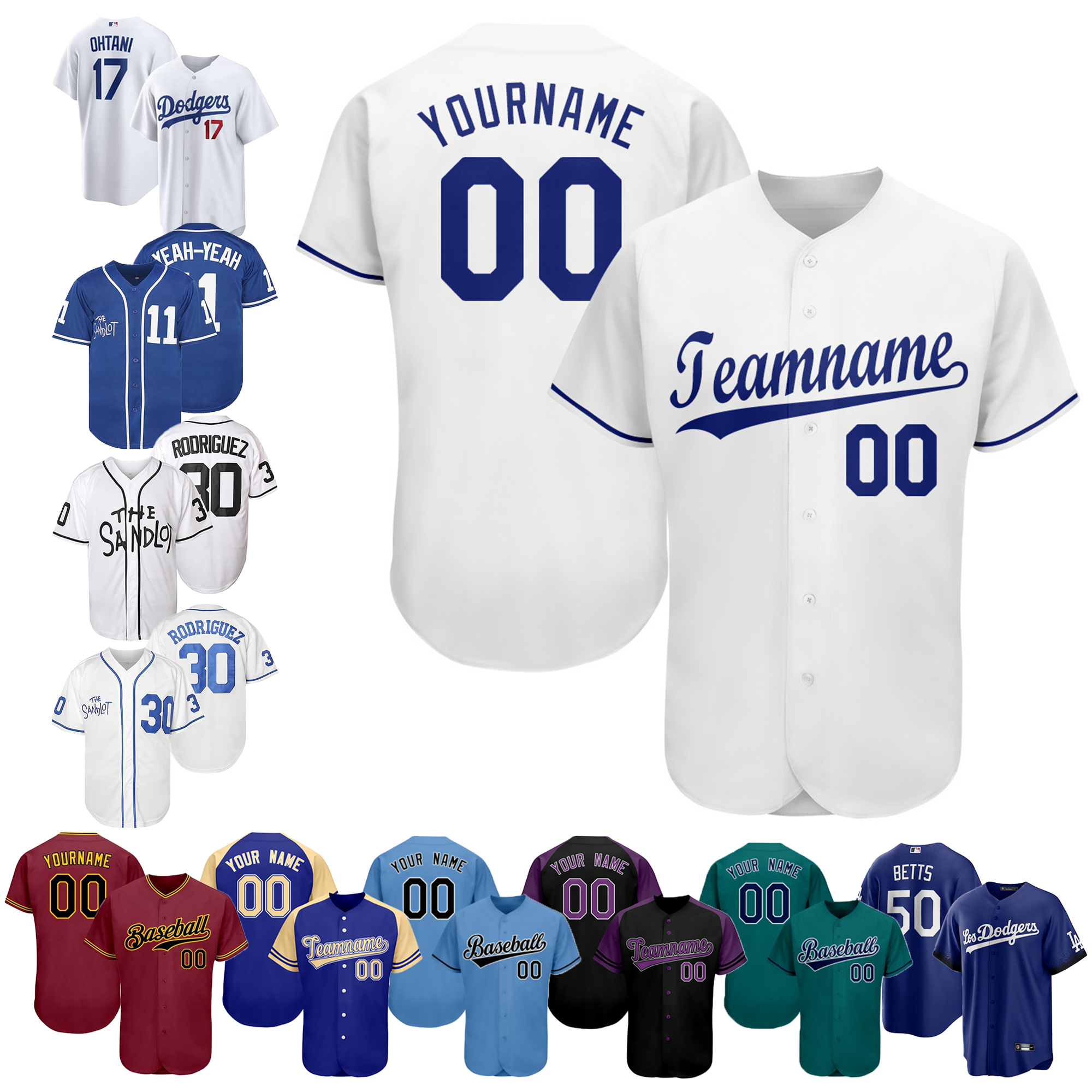 Custom Classic Baseball Jersey 2