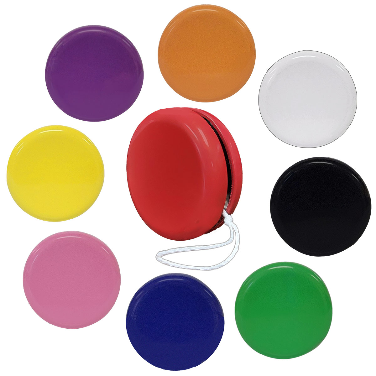 Slim & Elegant Fun Yo-Yo In Fashionable Colors - Children Toys Yoyo Group 8