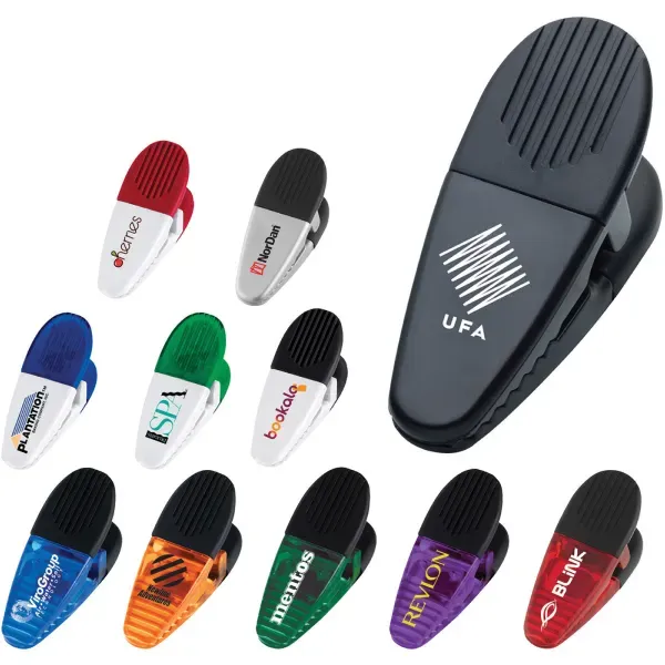 Jumbo Size Magnetic Memo Clip Holder w/Strong Grip 3