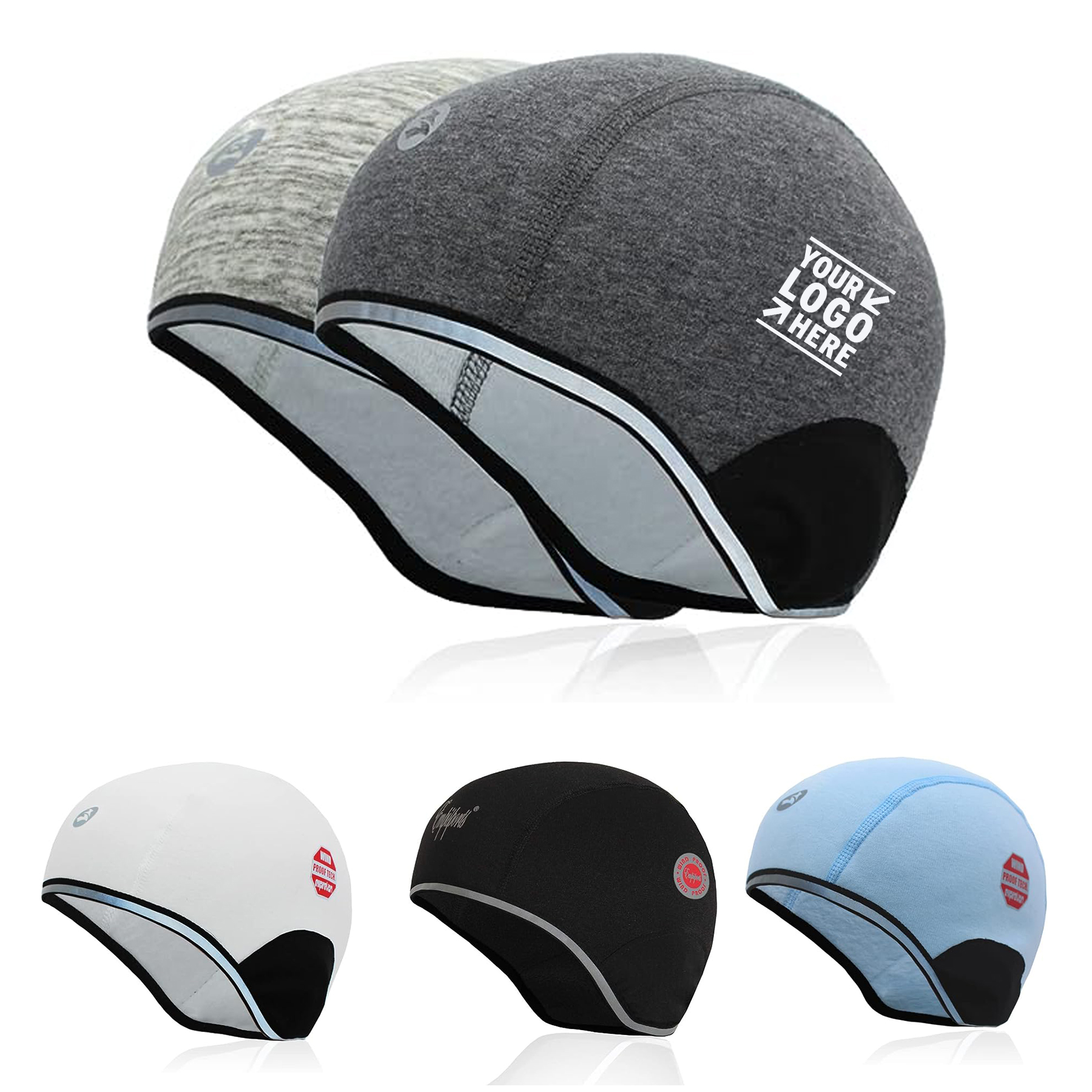 Thermal Helmet Liner Skull Cap Ear Windproof Protection Winter Warm Cycling Running Skiing Beanie 2
