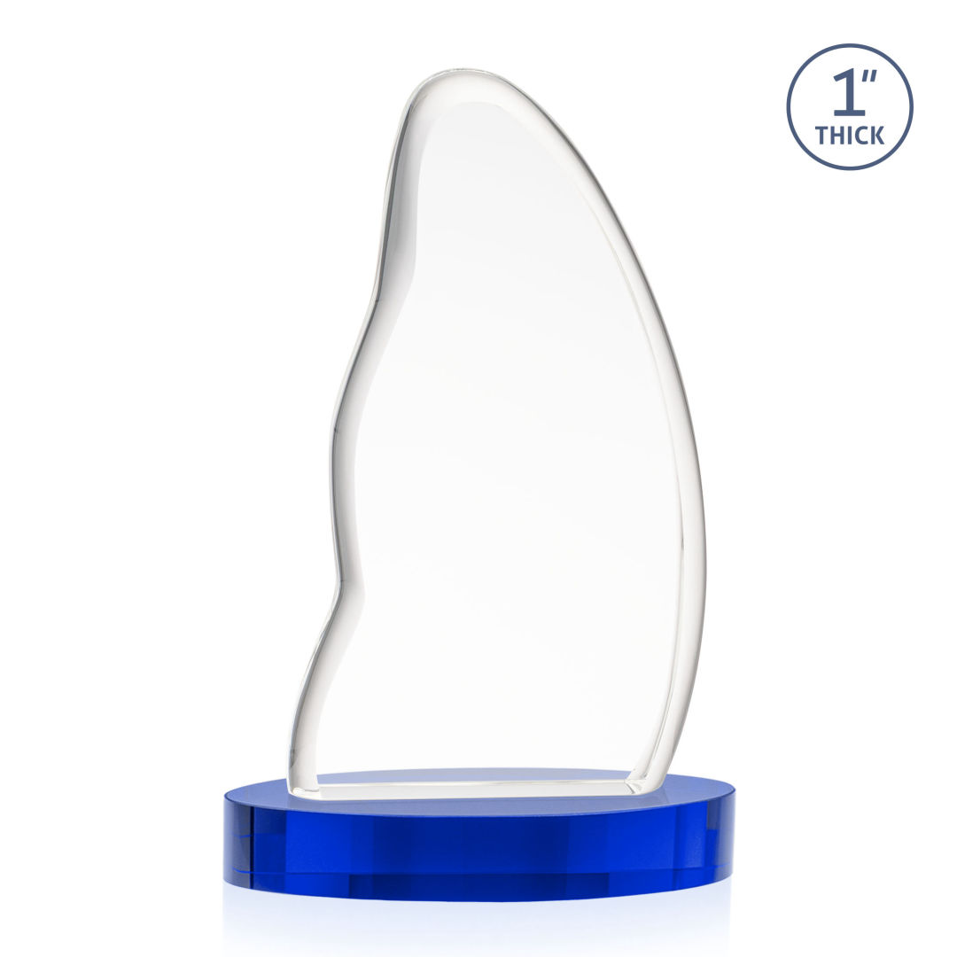 Beauford VividPrint™ Award on Base - Blue 17