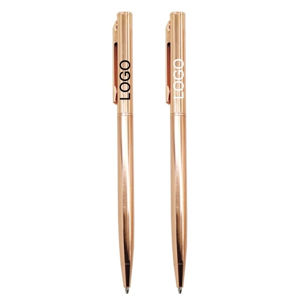 Luxury Hotel Slim Metal Ballpoint Pen 3