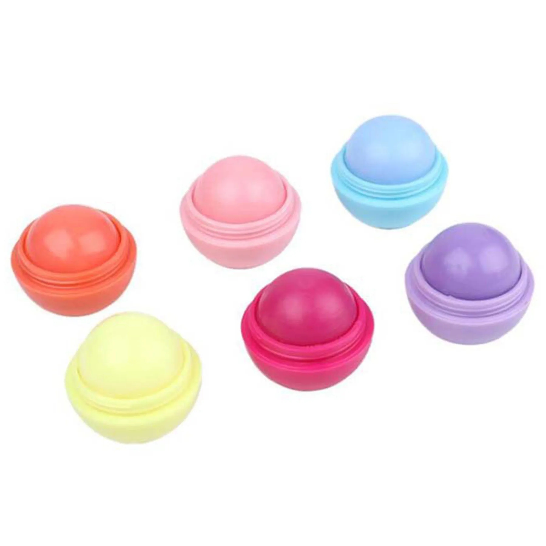 Round Scented Lip Balm 2