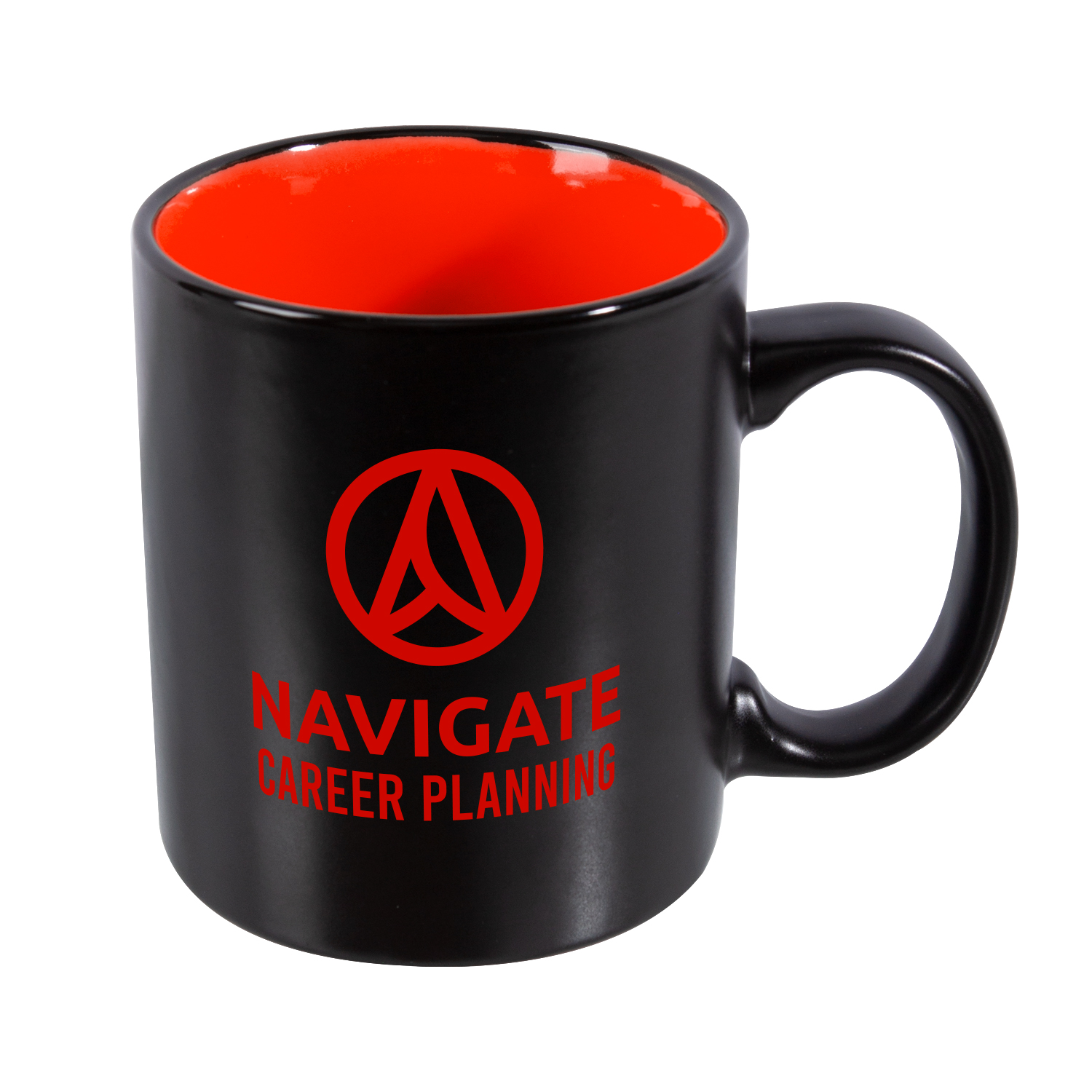 11 oz. Matte Inner Chroma Mug (1 Color Imprint) 4