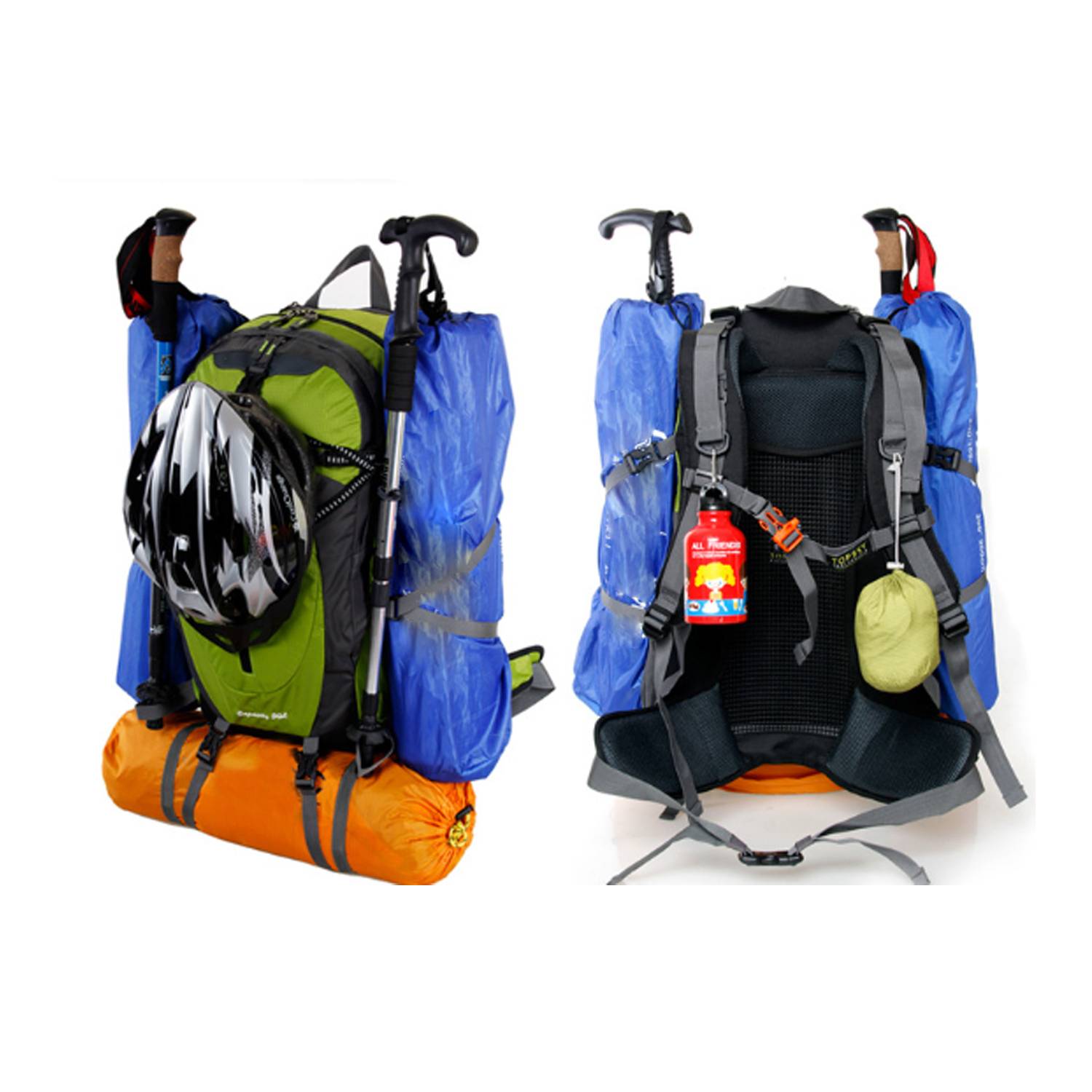 Leisure Travel Nylon Backpack 6