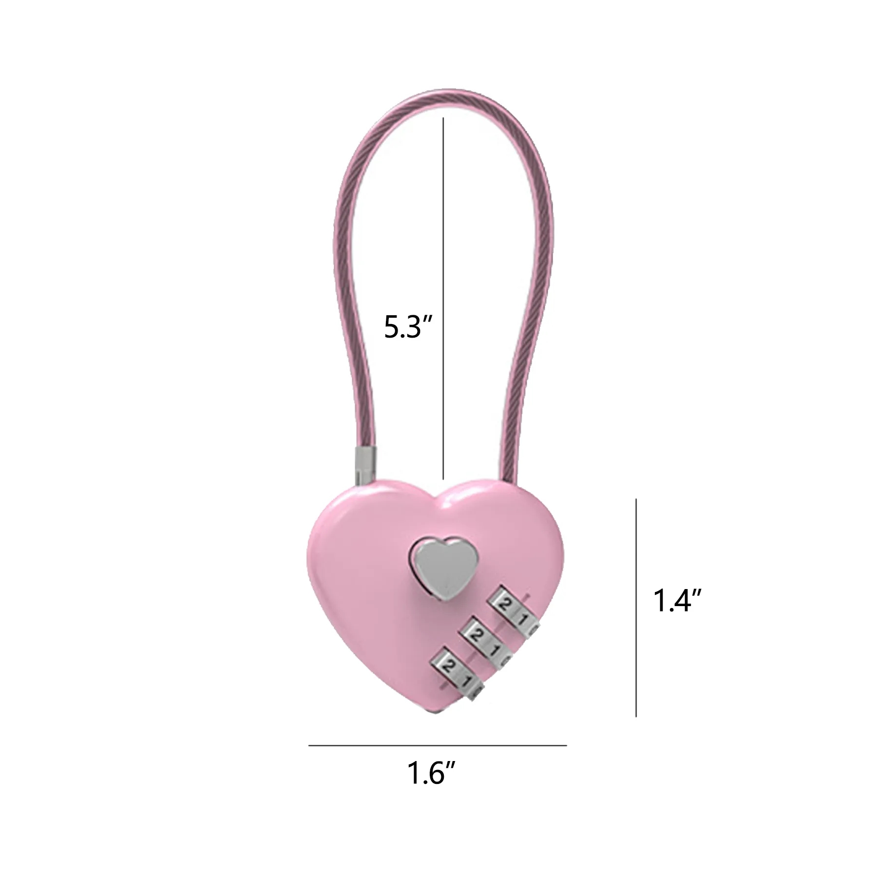 Heart Shaped Padlock 5