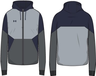 UA Legacy Team Women's Windbreaker Jacket 6