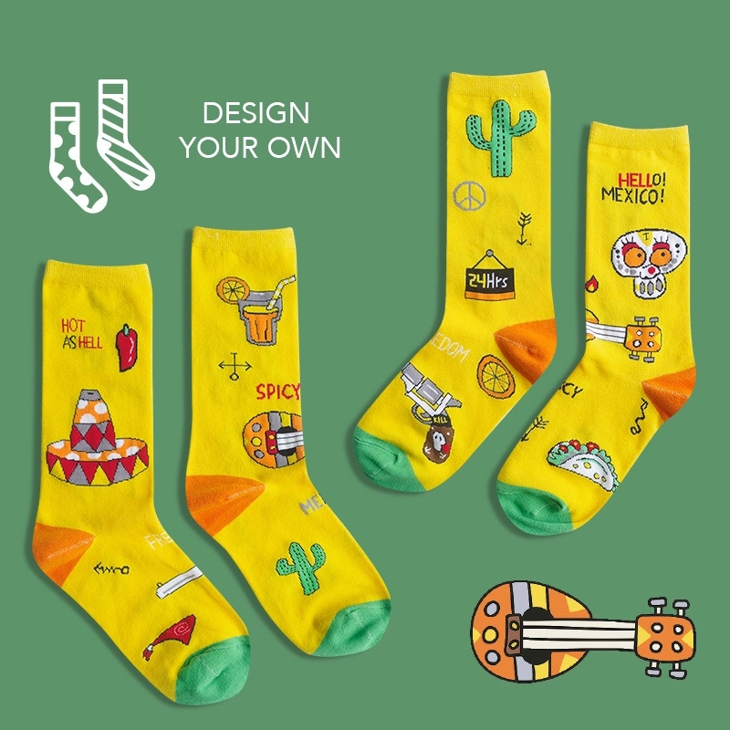 Knit-In Custom Crew Dress Socks-Factory Direct 3