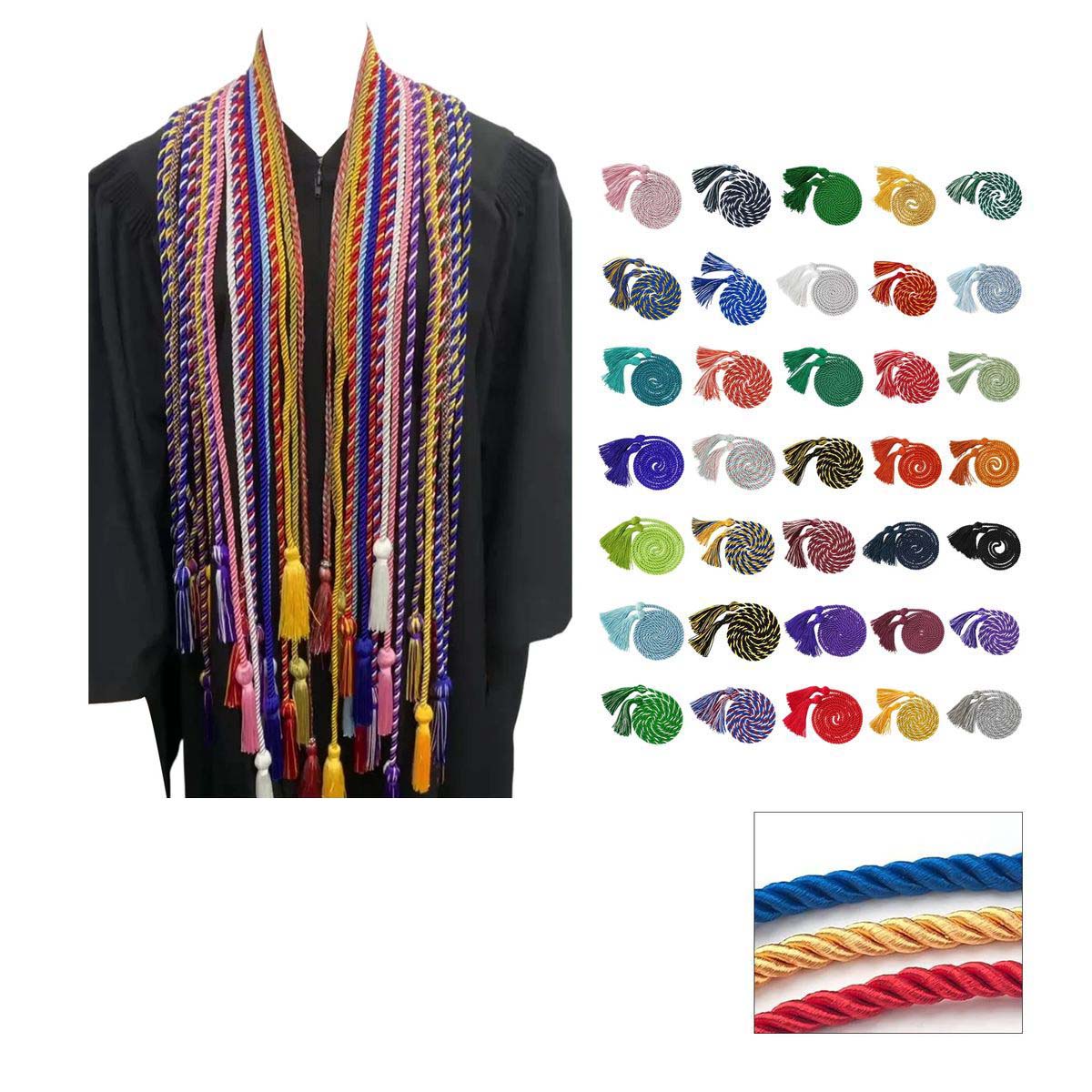 Classic Graduation Cord with Soft Texture 39