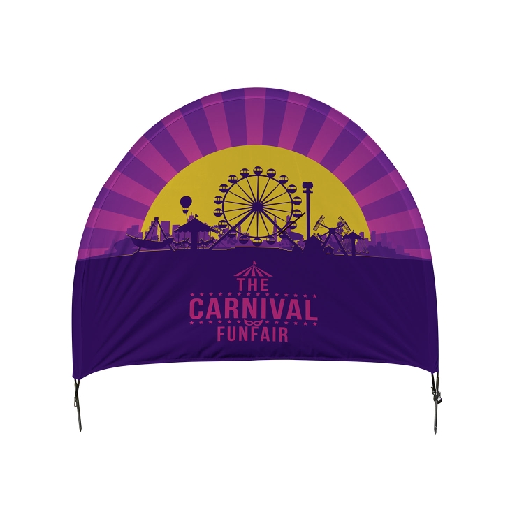 5' W X 4'H Sunrise Lawn Single-Sided Kit 9