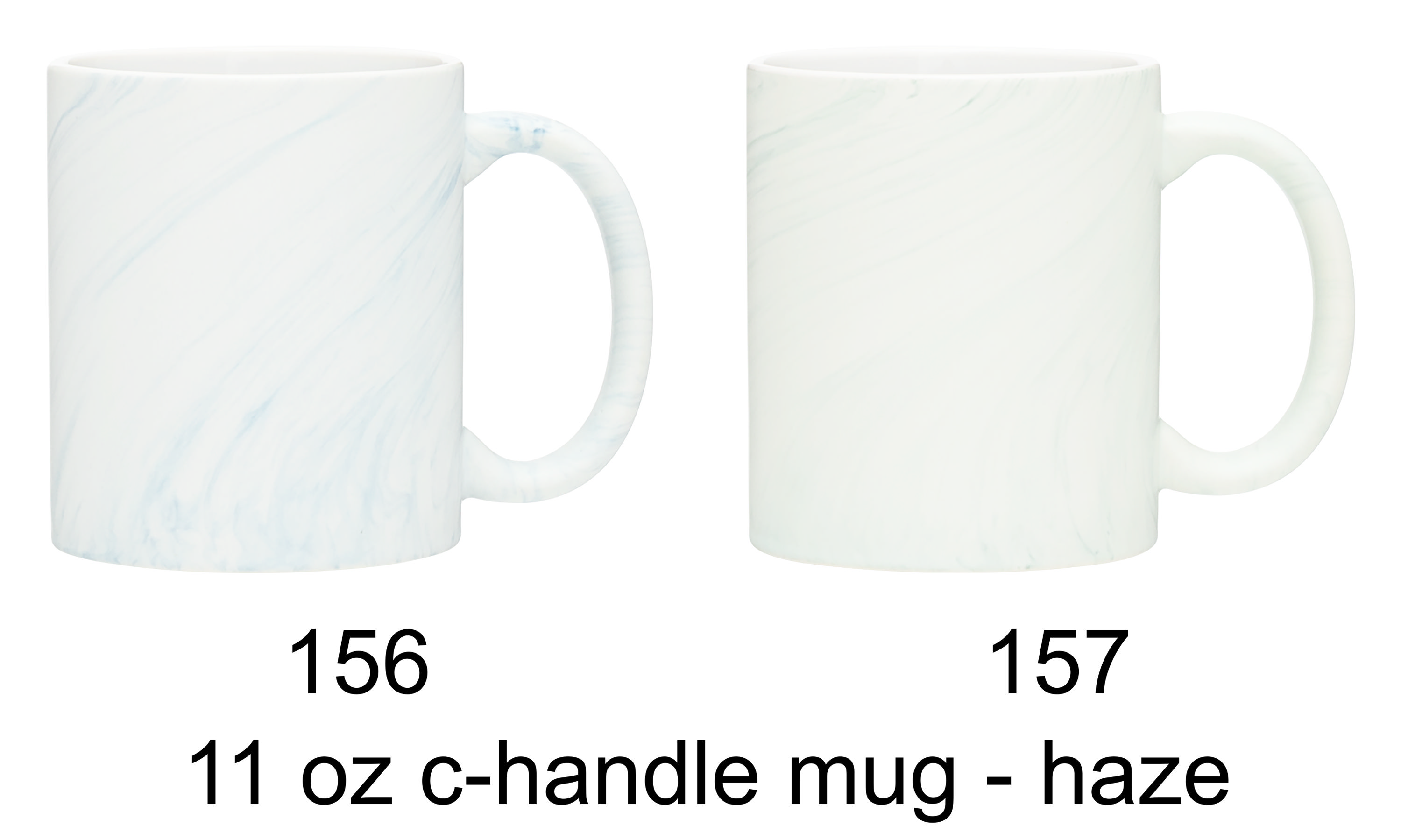 11 oz c-handle mug - haze