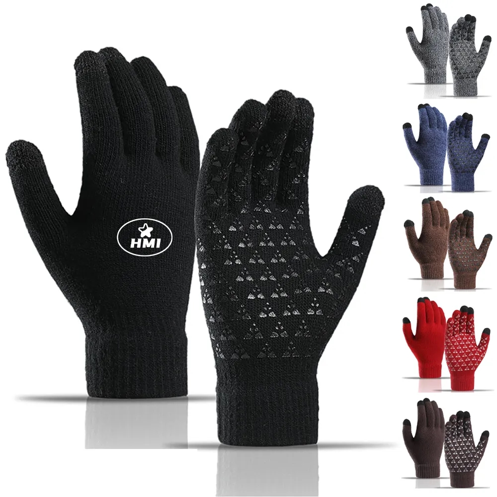 Touch Screen Cold Weather Thermal Warm Knit Glove 2
