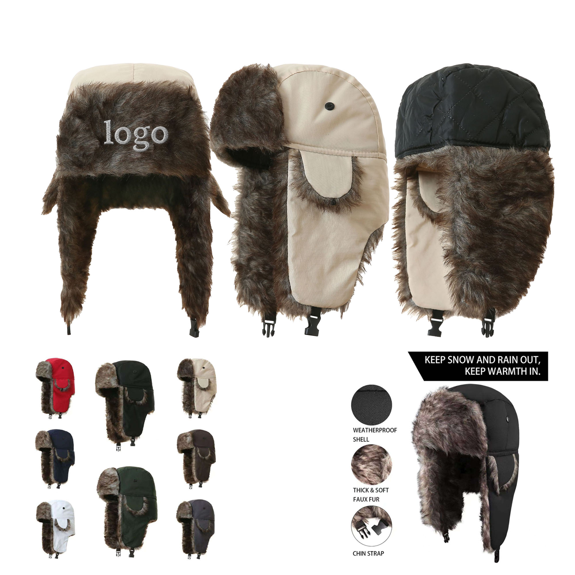 MOQ 20 pcs Windproof Aviator Cap 1