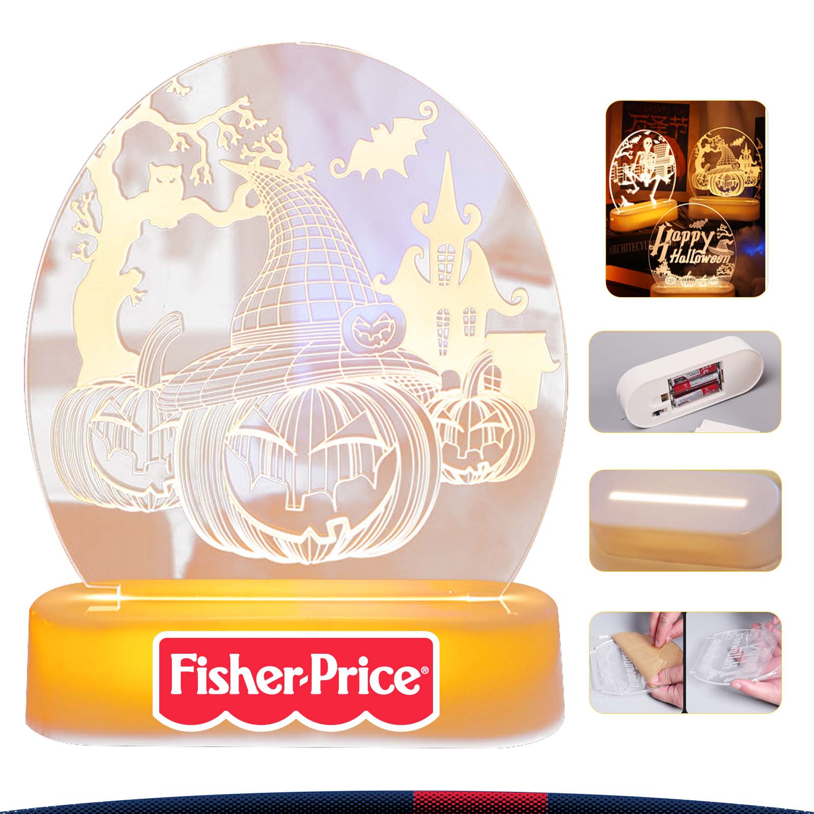 Witch 3D Night Light 2