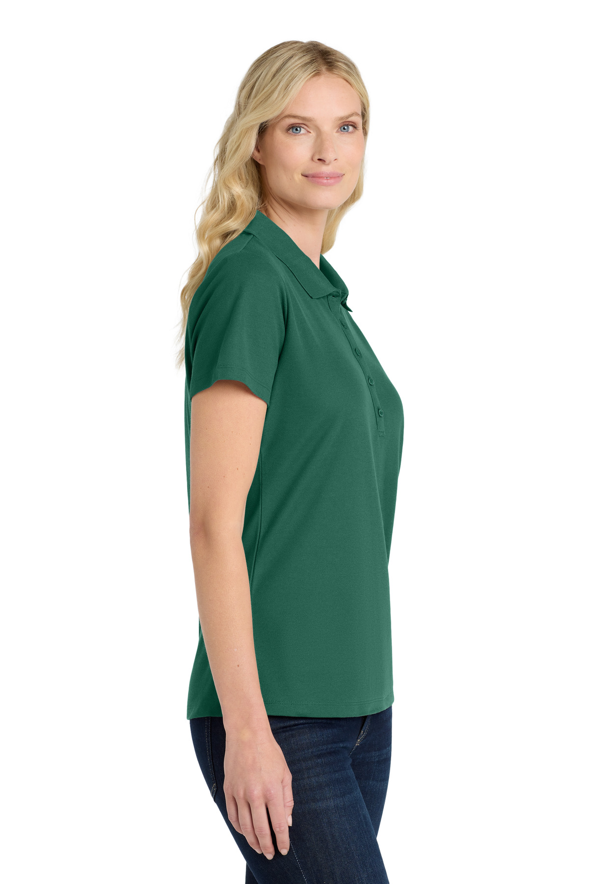 Port Authority Women's SuperPro React Polo. LK810 90