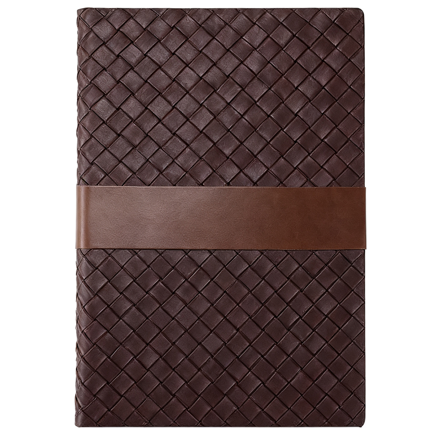 A5 PU Leather Woven Texture Business Notebook 15
