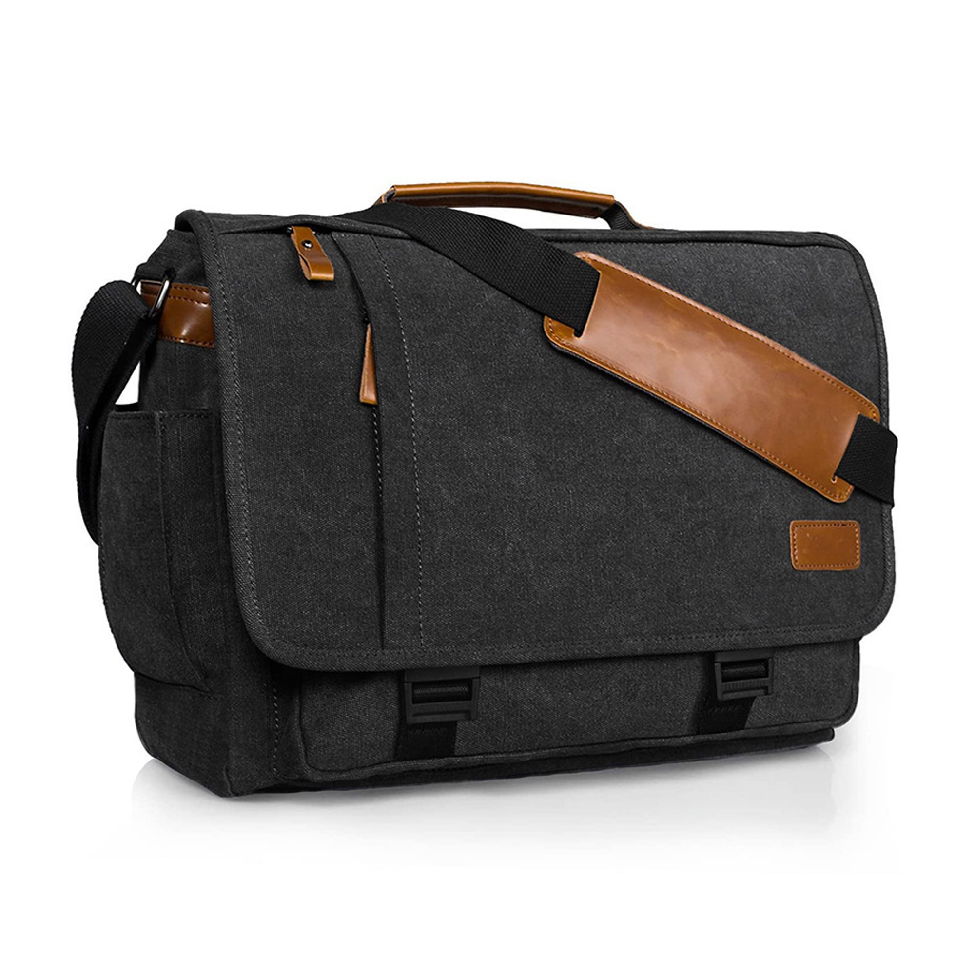 Water-resistant Canvas Laptop Messenger Bag 3