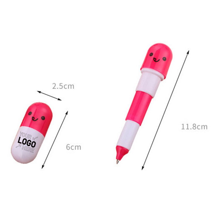 Retractable pill pen 2