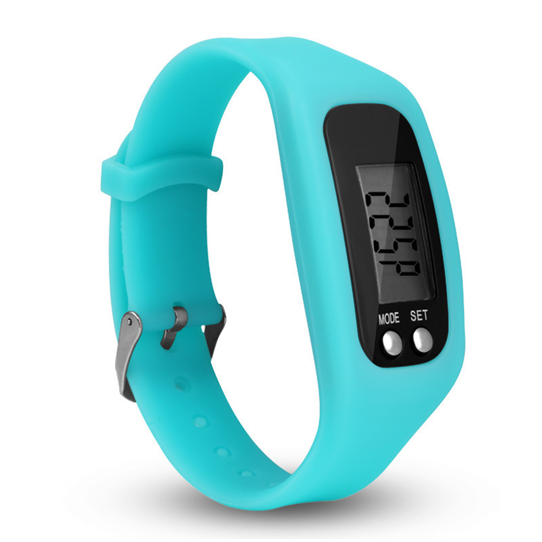 Silicone Pedometer Tracker Watch 2