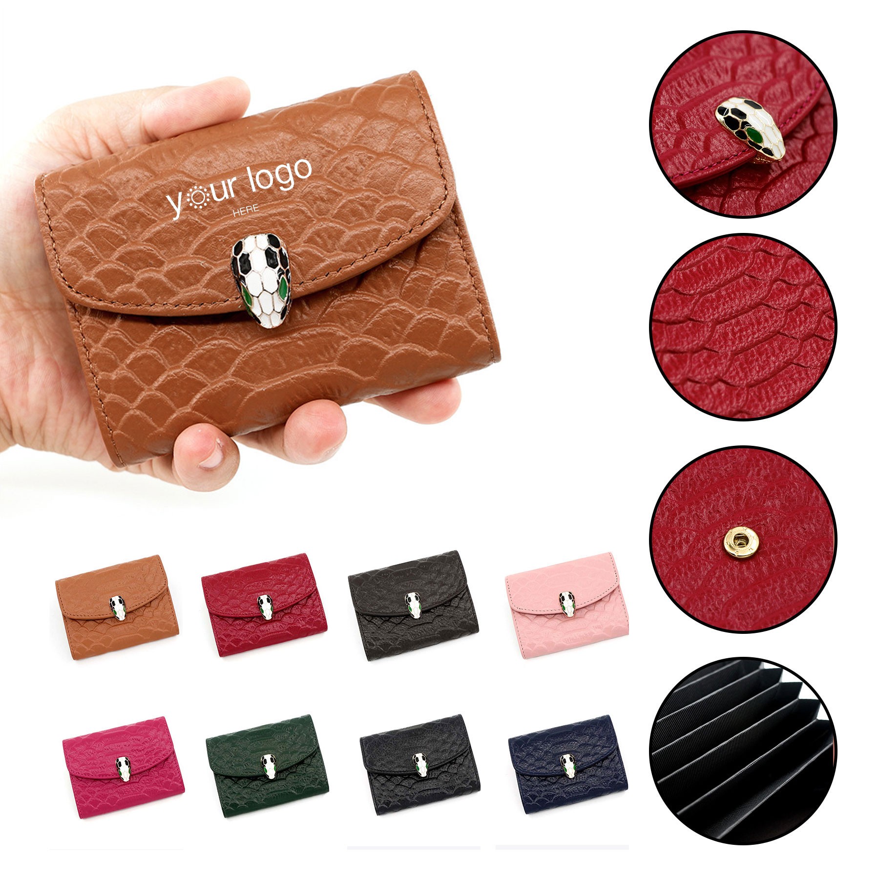 Rfid Blocking Small Accordion Wallet