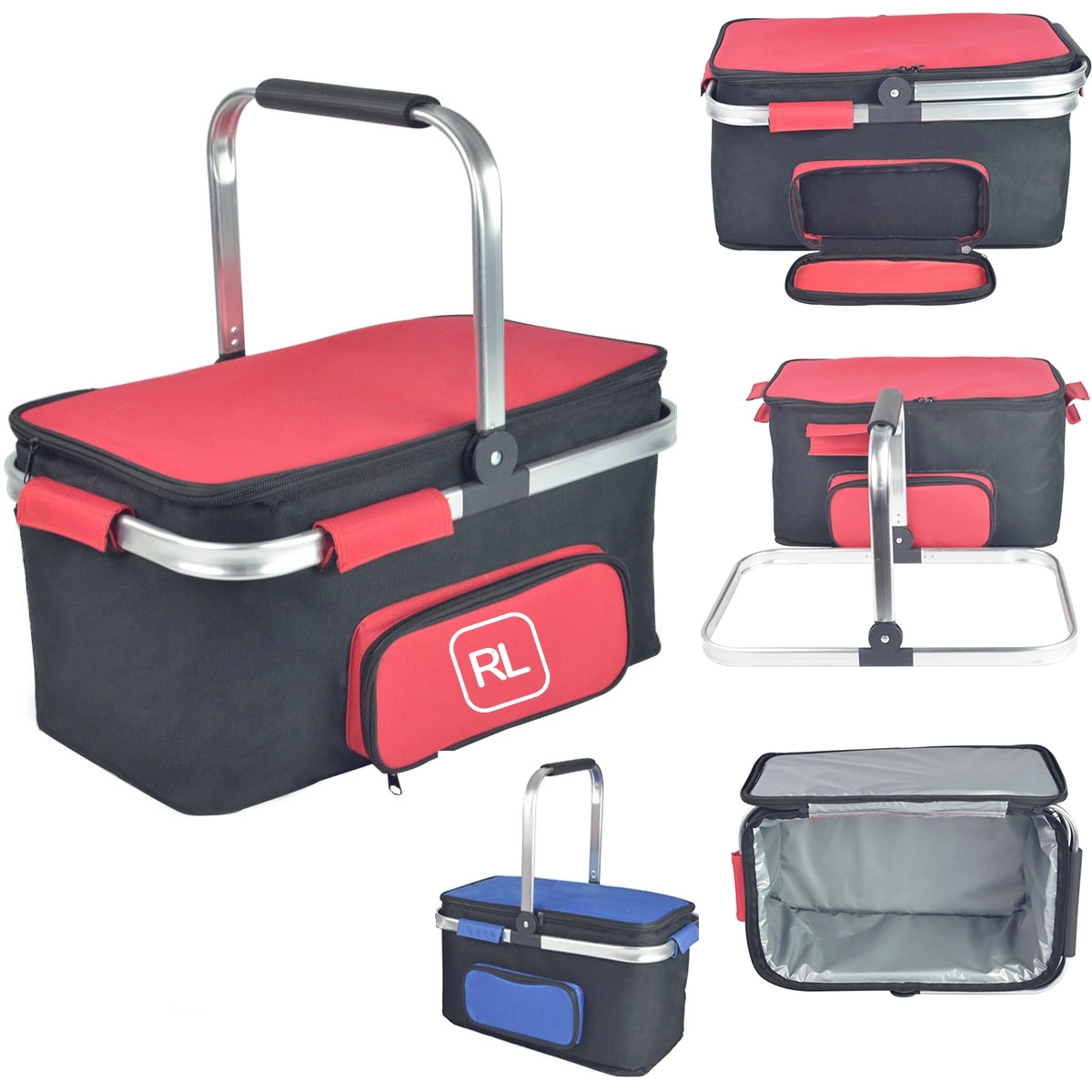 Insulated Cooler Picnic Basket 1