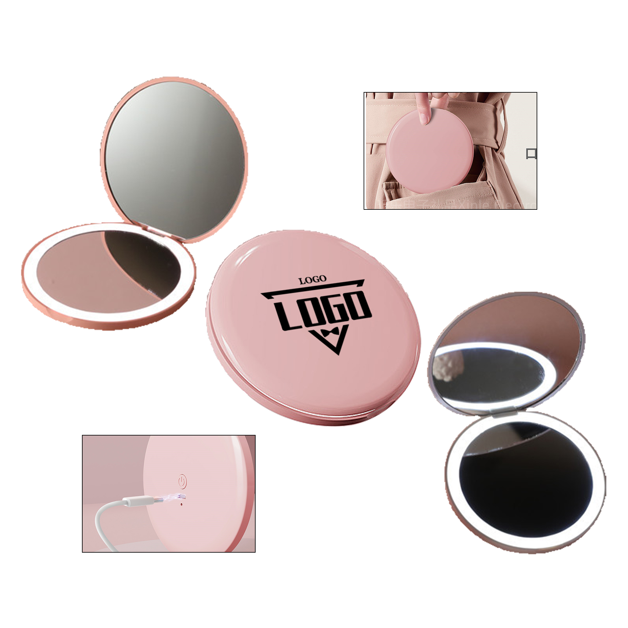 Portable Radiant LED Cosmetic Mirror 2