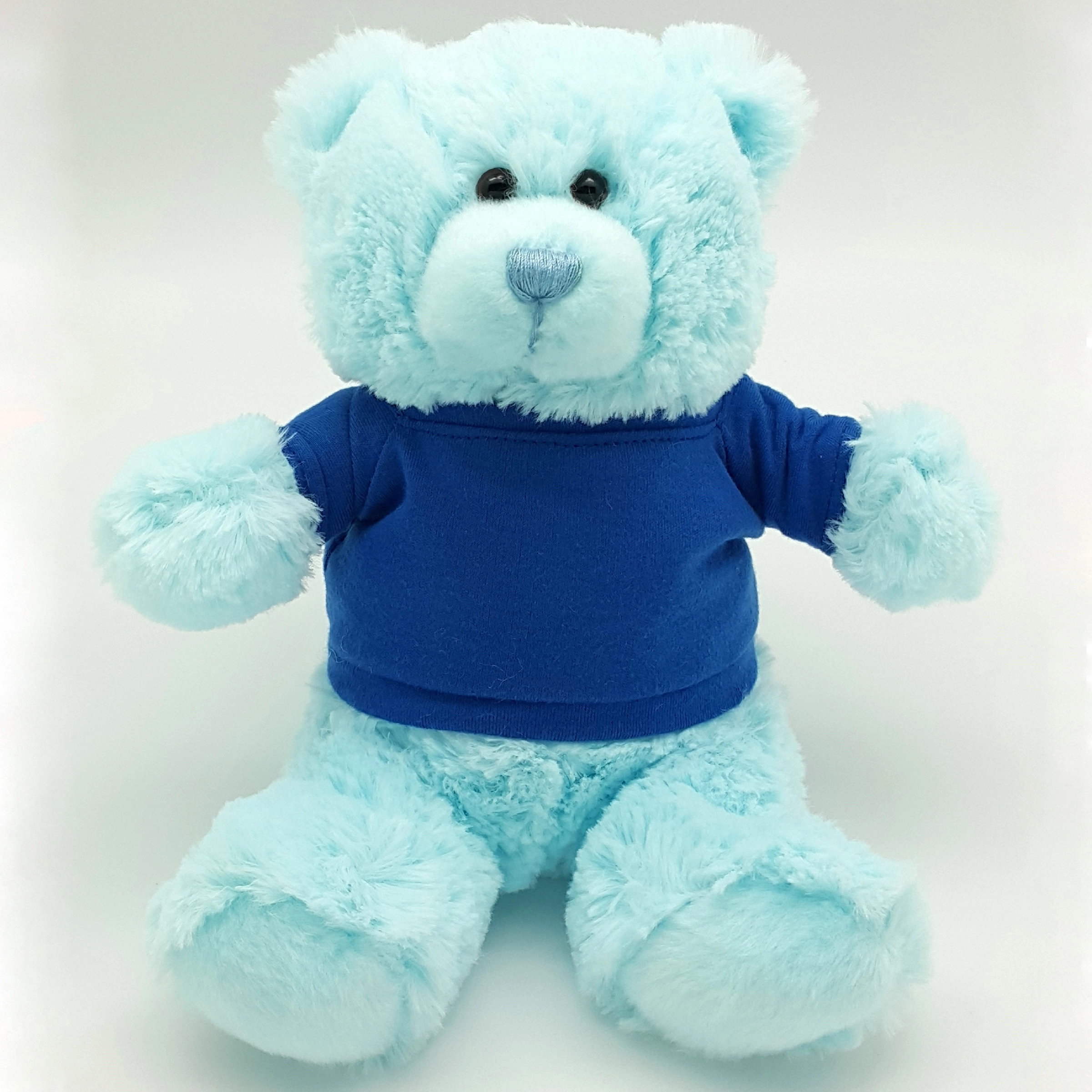 8" Bright Color Blue Bear 12