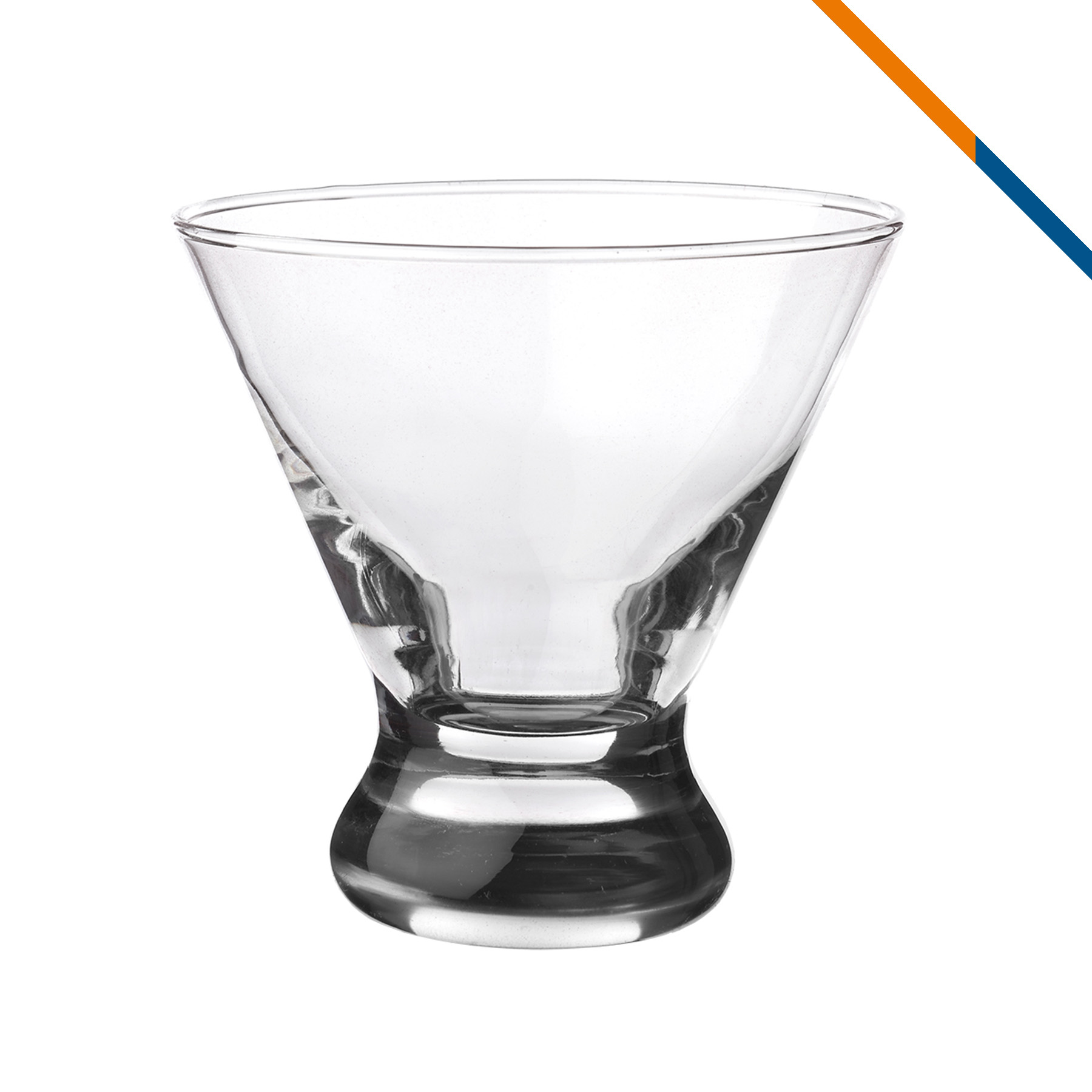 Libbey Latery Stemless Martini Glasses - 8.25 OZ. 10