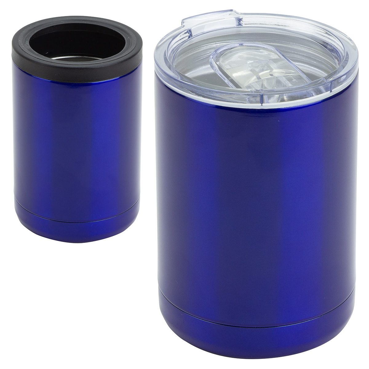 Coventry 12 oz Vacuum Insulated Stainless Steel Tumbler + Can Cooler 9