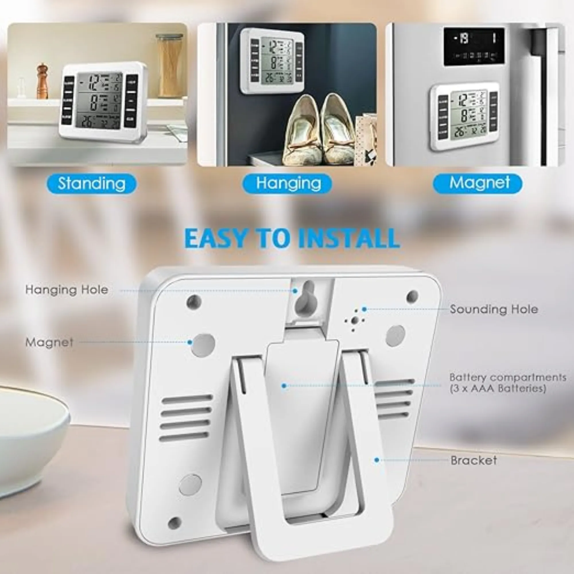 Wireless Fridge Thermometer 3