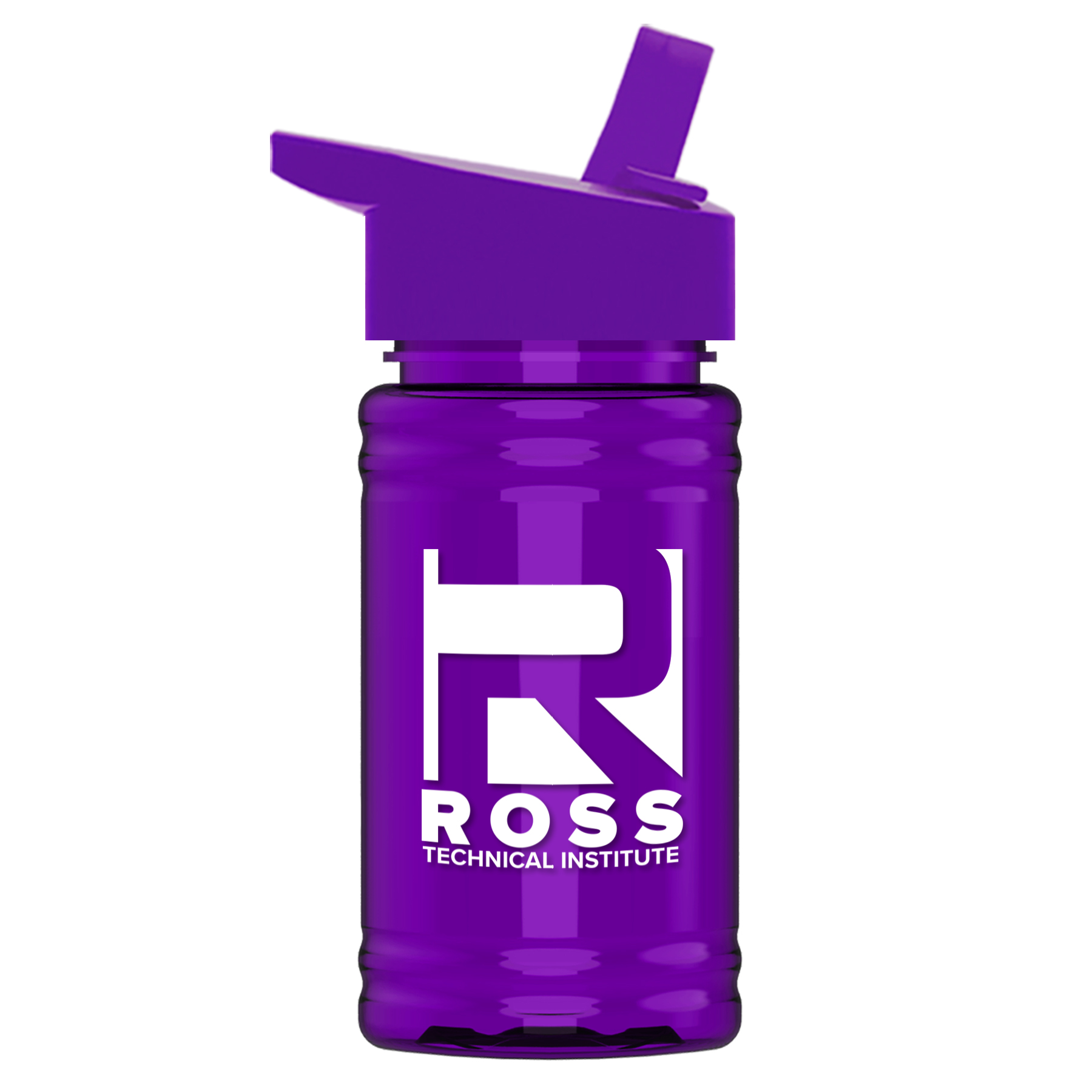 UpCycle - Mini 16 oz. rPet Sports Bottle with Flip Straw 19