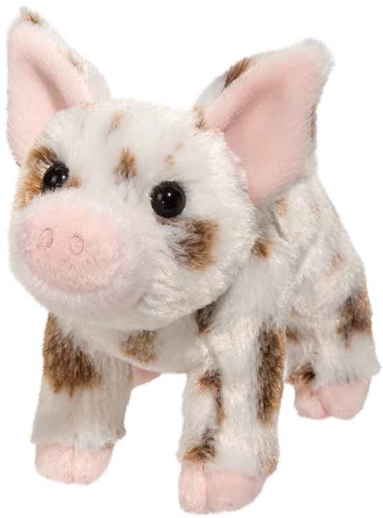 Yogi Brown Spotted Pig Stuffed Animal 2