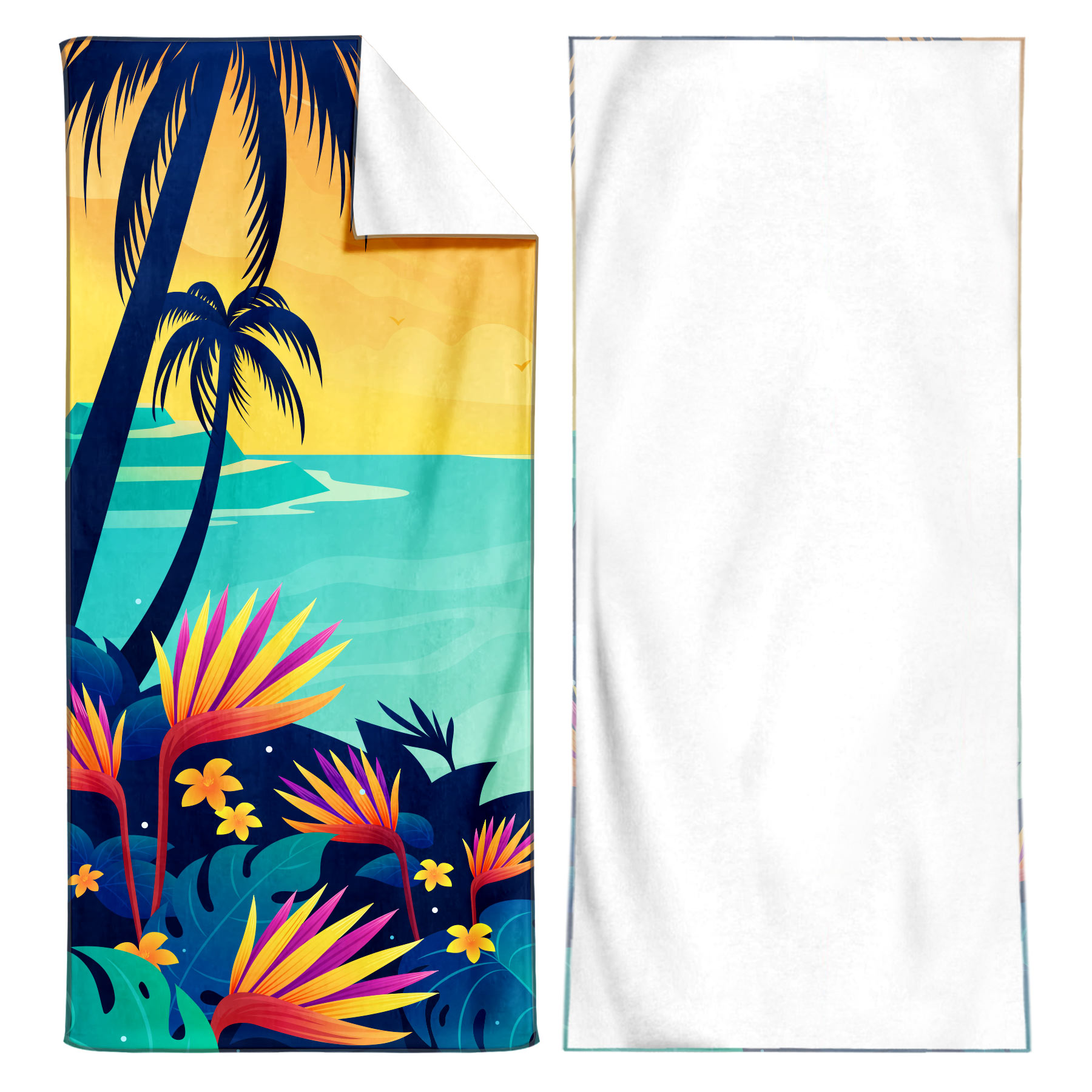 250gsm Microfiber Beach Towel (MOQ 12pcs) 6